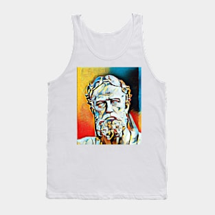 Xenophon Abstract Portrait | Xenophon Artwork 4 Tank Top